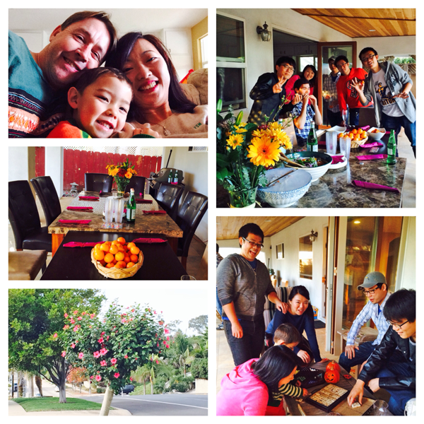 2013 Thanksgiving party at Shirley's house!